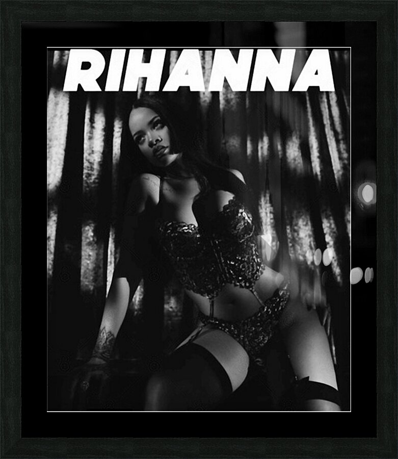 Rihanna 4 Picture Frame print