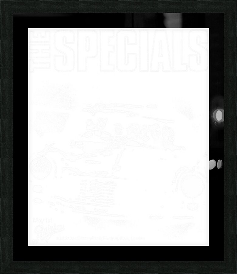 The Specials 39 Picture Frame print
