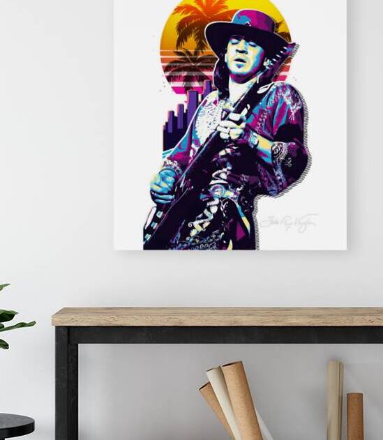Stevie Ray Vaughan 17 by Bryan L Fuchs