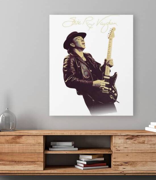 Stevie Ray Vaughan 2 by Bryan L Fuchs