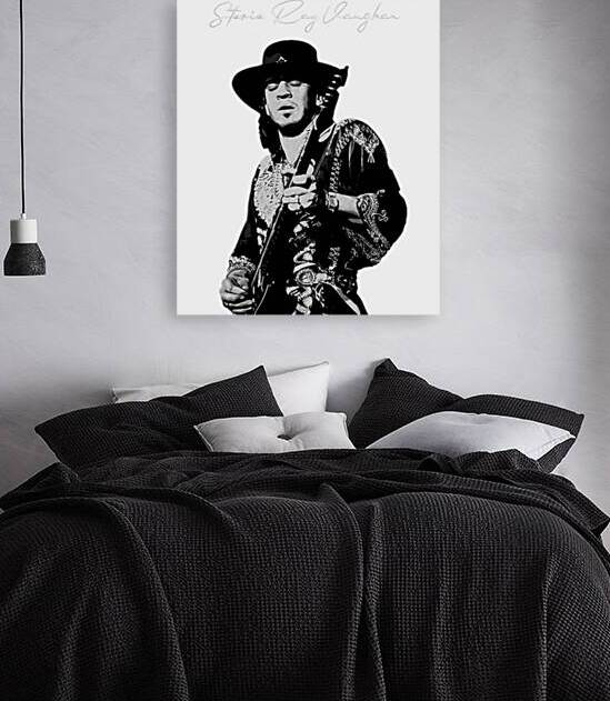 Stevie Ray Vaughan 3 by Bryan L Fuchs