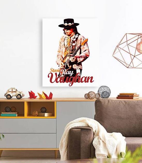 Stevie Ray Vaughan 7 by Bryan L Fuchs