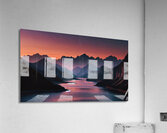   Dusk Mountains Acrylic Print