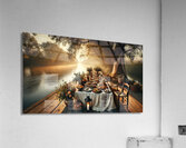 Golden Prosperity Acrylic Print