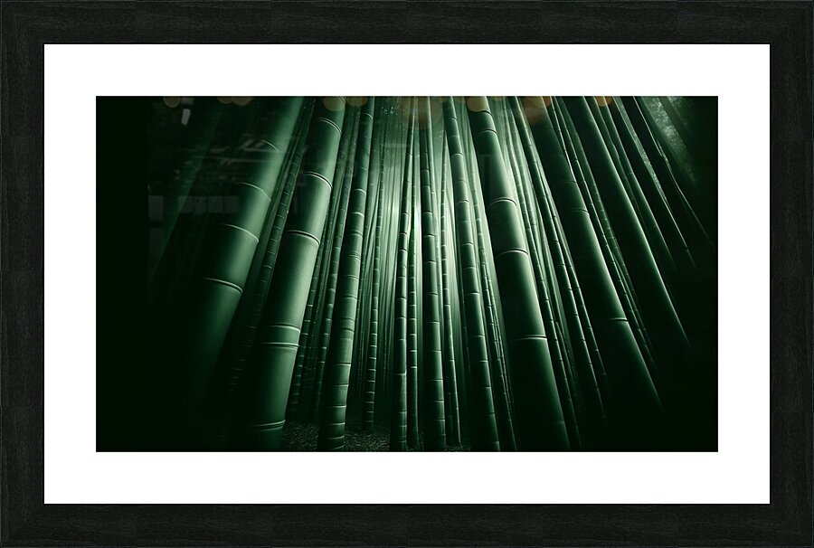 Infinite Bamboo 7 Picture Frame print