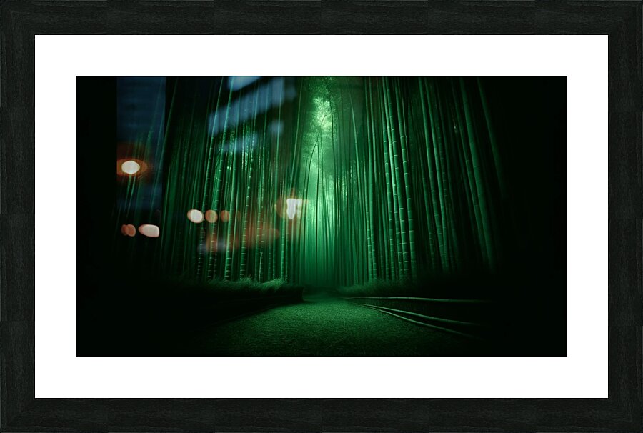 Infinite Bamboo 2 Picture Frame print