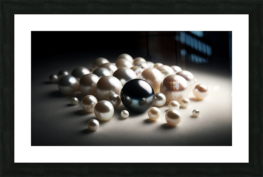 Pearl Wisdom 3 Picture Frame print