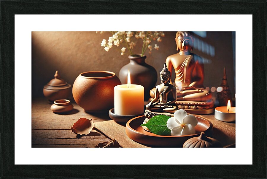 Yoga Collection 2 Picture Frame print