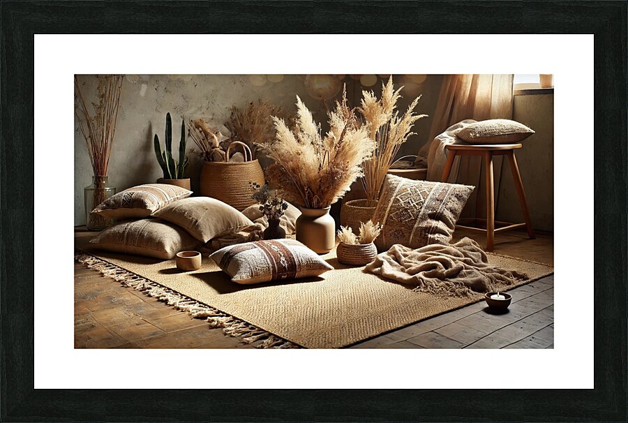 Yoga Collection 5 Picture Frame print