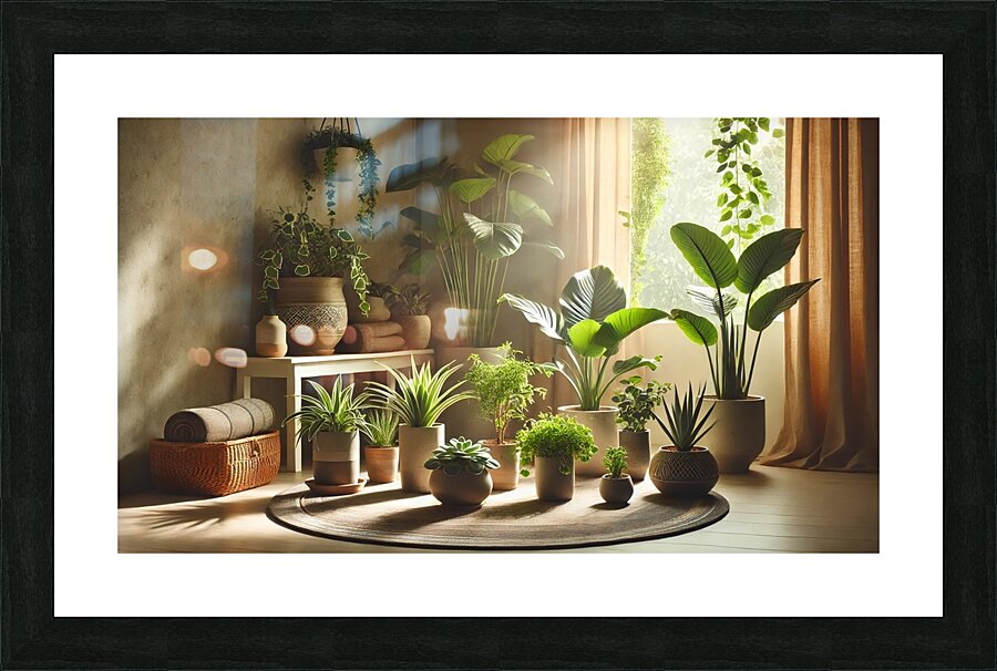 Yoga Collection 3 Picture Frame print