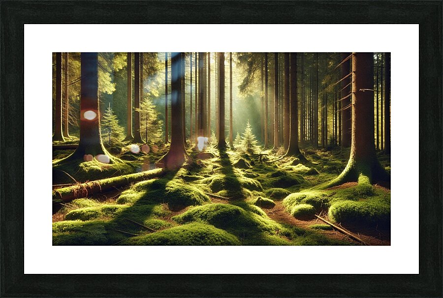   Forest Serenity Picture Frame print