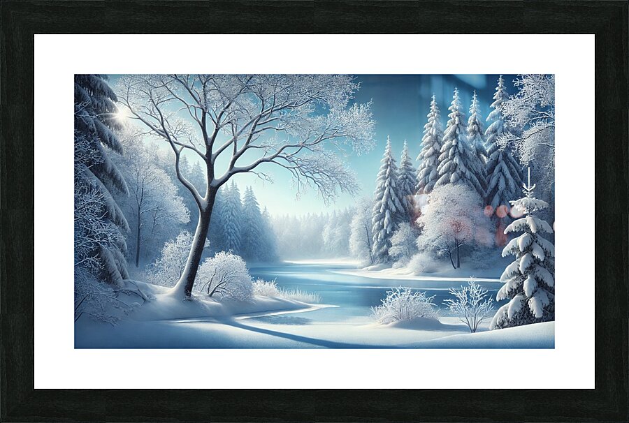   Winter Peace Picture Frame print
