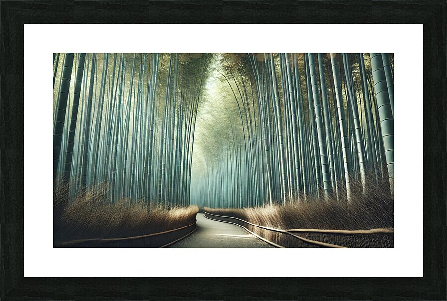   Bamboo Symphony Picture Frame print
