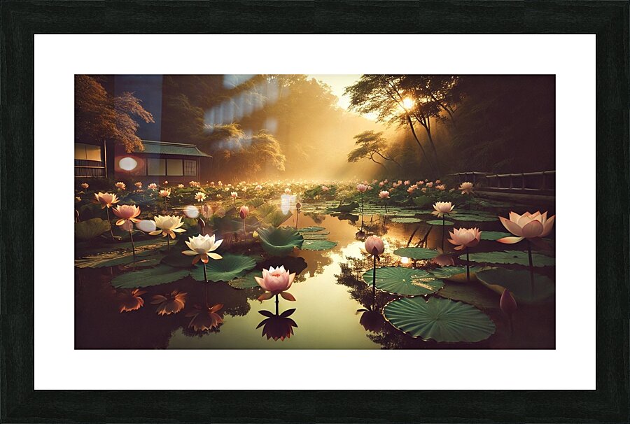   Lotus Dreams Picture Frame print