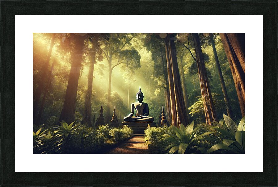 Soft Petal Bloom Picture Frame print