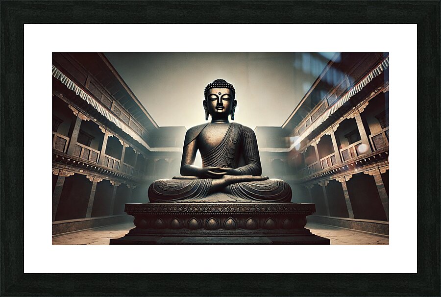 Revered Timeless View Picture Frame print