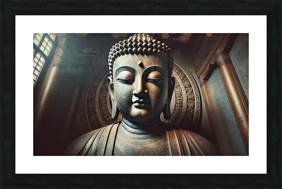 Timeless Tranquil Presence Picture Frame print