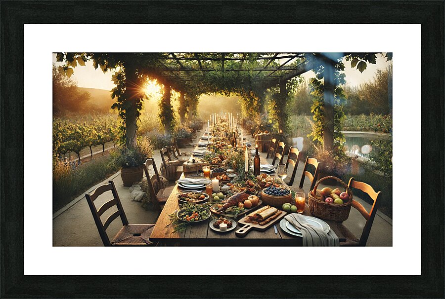 Sunlit Treasures Picture Frame print
