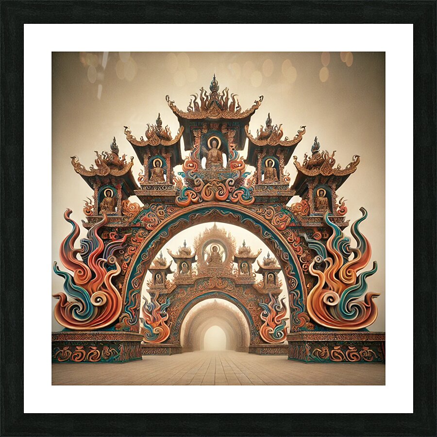 Awakening Inner Power Picture Frame print