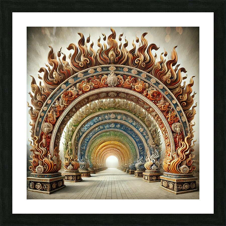 Enlightened Self Realization Picture Frame print