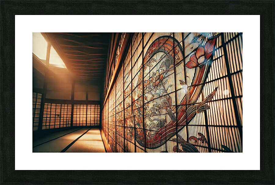Tranquil Patterns Picture Frame print