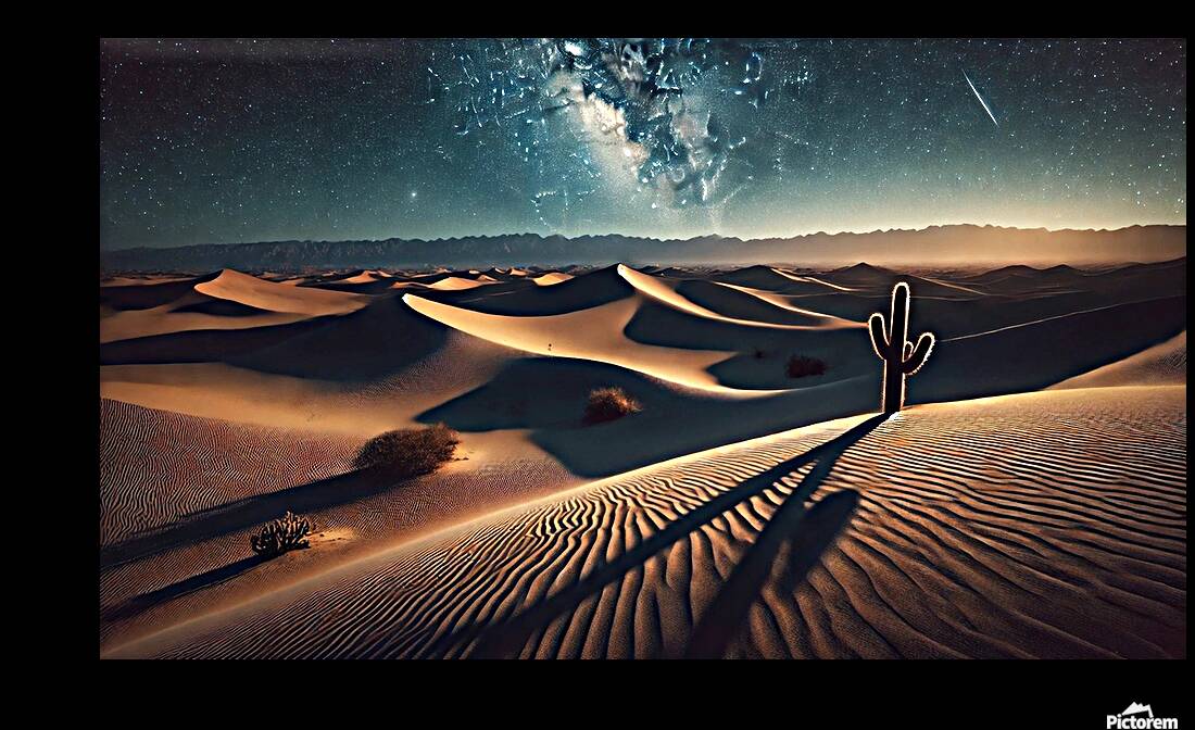   Desert Twilight Reproduction