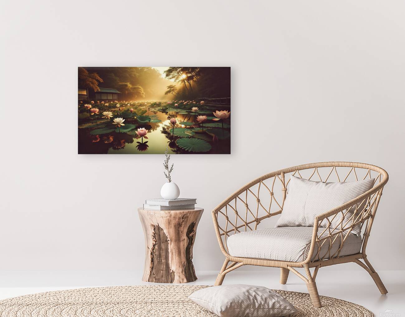   Lotus Dreams Reproduction