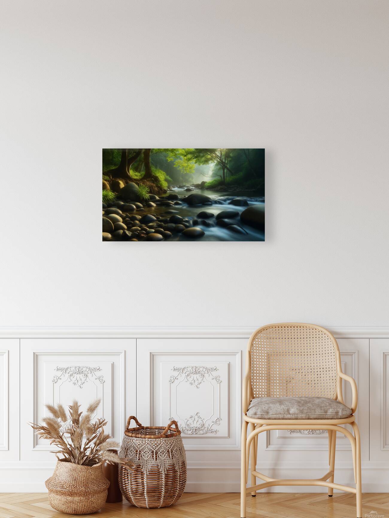   Riverside Tranquility Reproduction