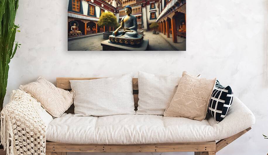 Restful Reflection by SACRED SPACE ART PRINTS