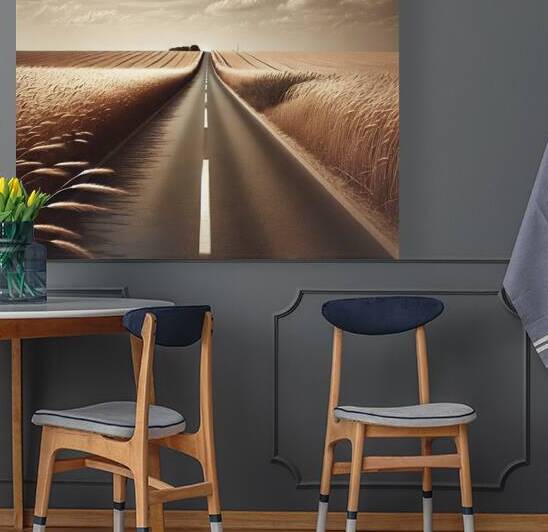 Endless Country Road Reproduction