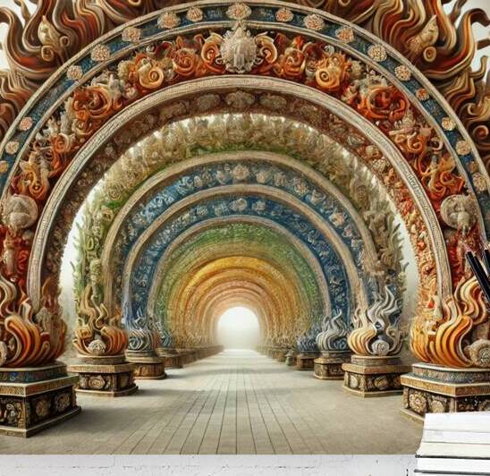 Enlightened Self Realization by SACRED SPACE ART PRINTS