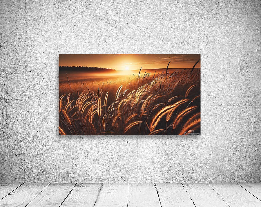   Golden Field Wall Preview