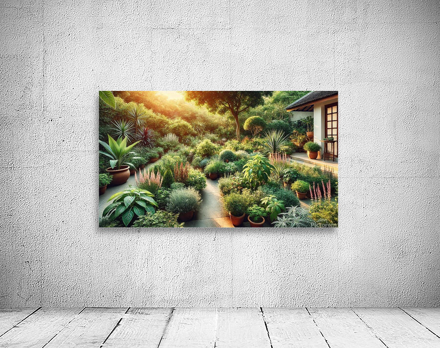   Harmonious Herb Haven Wall Preview