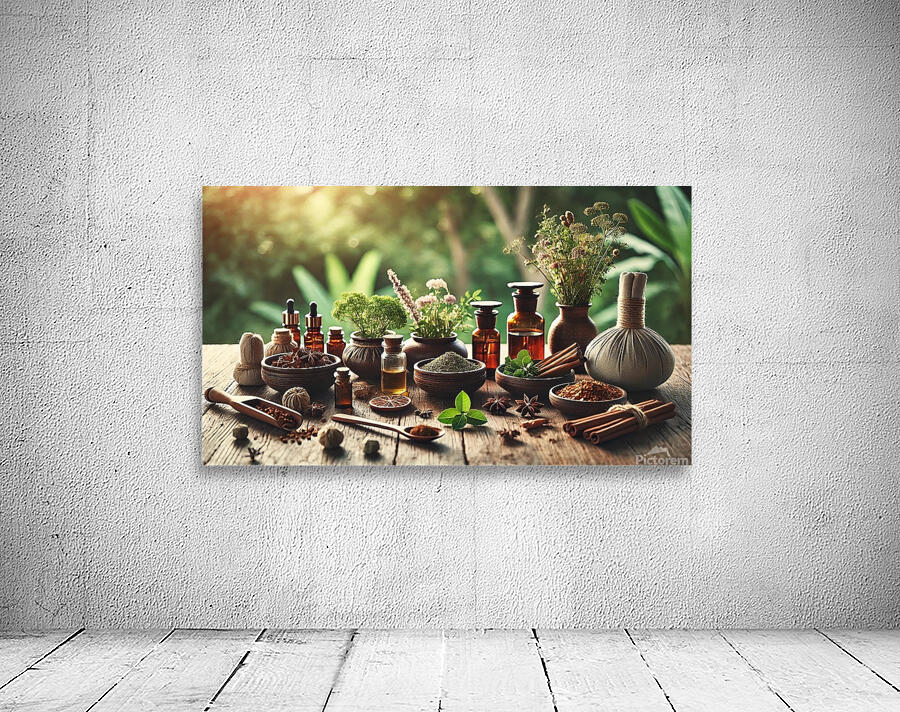   Herbal Sanctuary Wall Preview
