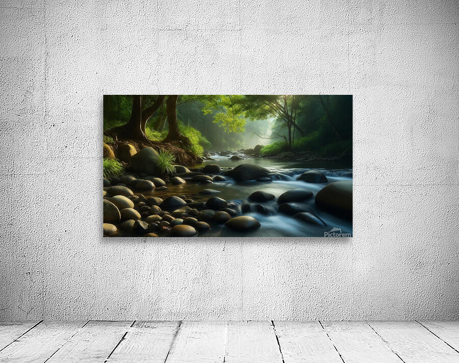   Riverside Tranquility Wall Preview