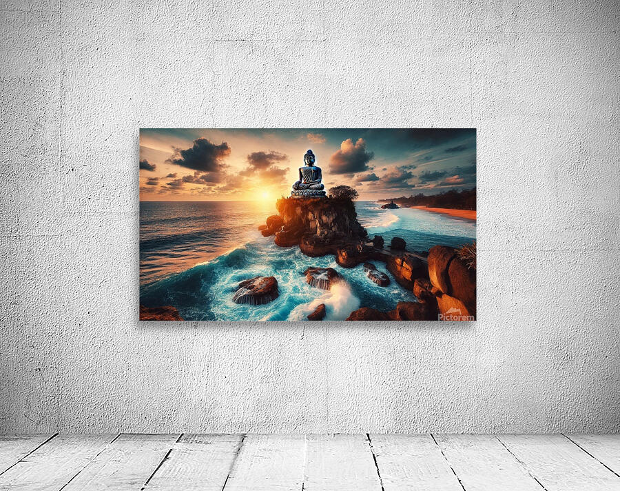 Calm Ocean Waves Wall Preview