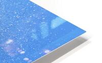 Blue Swirl HD Metal print