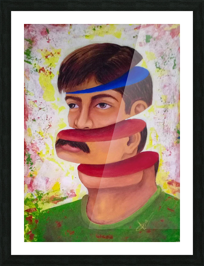 Pieces Picture Frame print