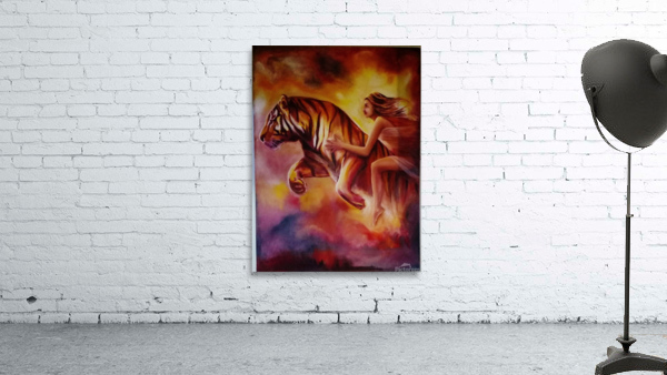 Tigress Lady Wall Preview