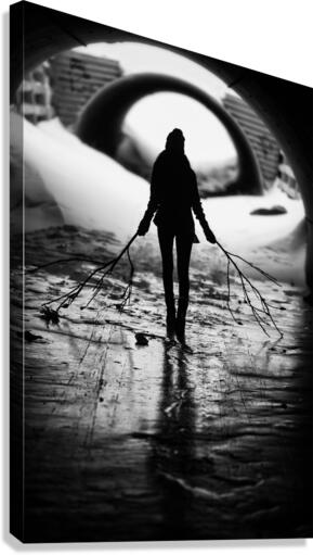 Laurence - La marche Canvas Print