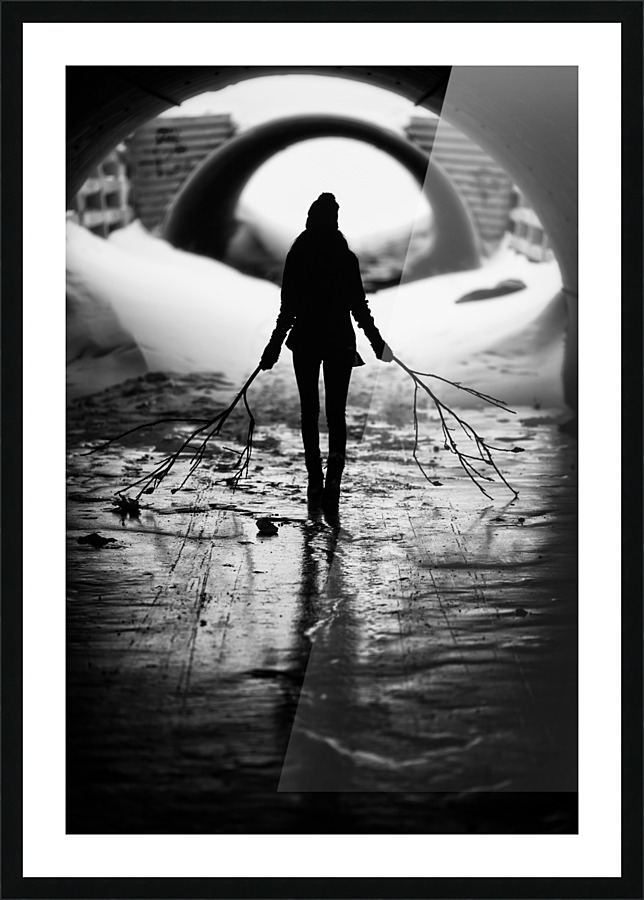 Laurence - La marche Picture Frame print
