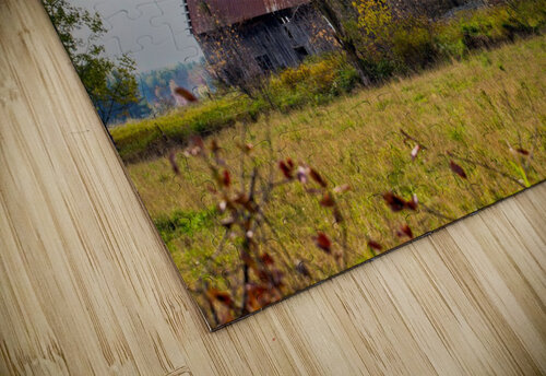La grange abandonn  e Sylvain Perrier puzzle