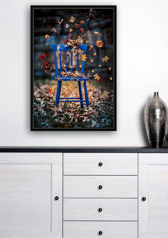 Automne - La chaise by Sylvain Perrier