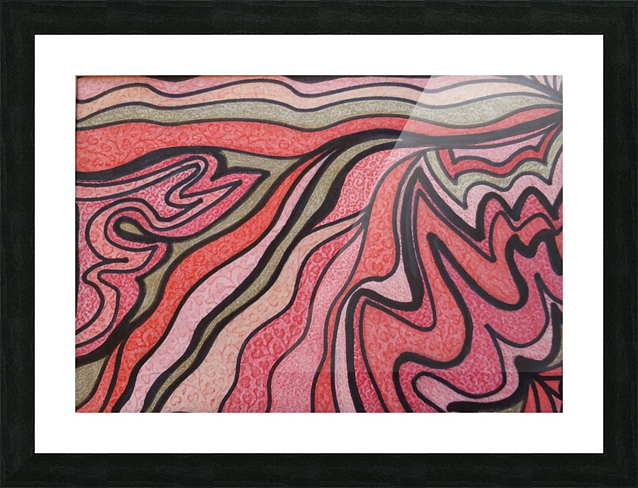 PrideFlame  Picture Frame print