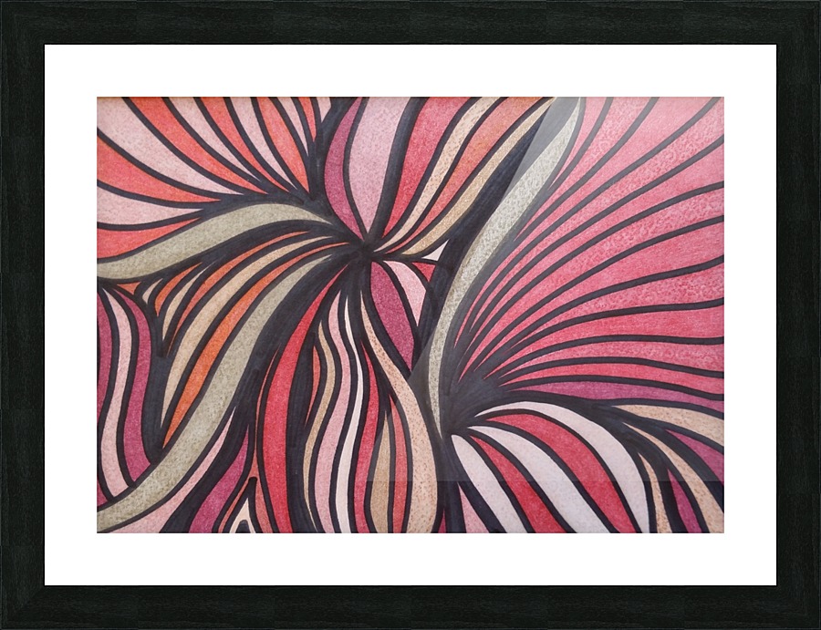 Scarlet Bluff  Picture Frame print