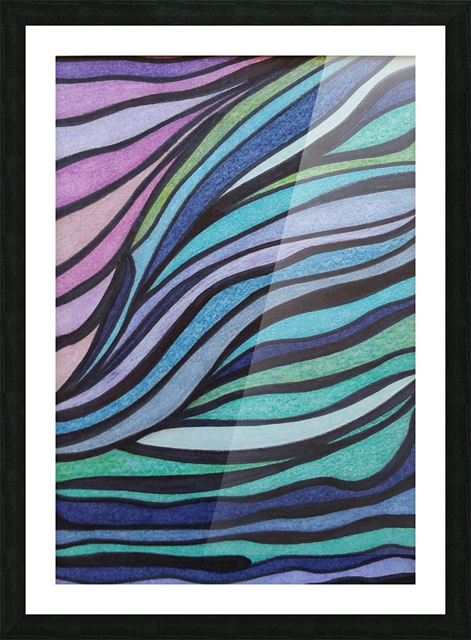 Lone Tide  Picture Frame print