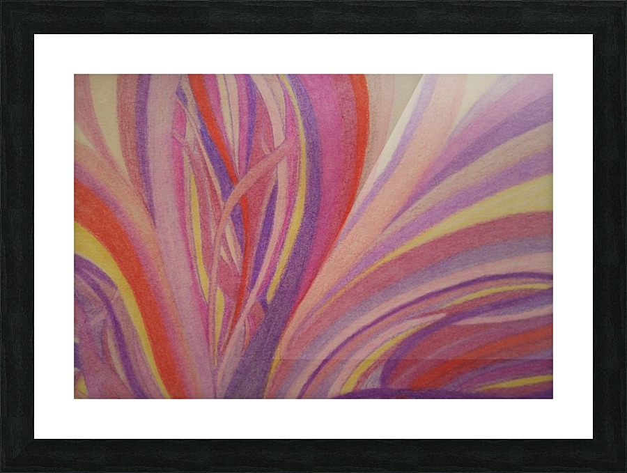 Secret Fields Picture Frame print