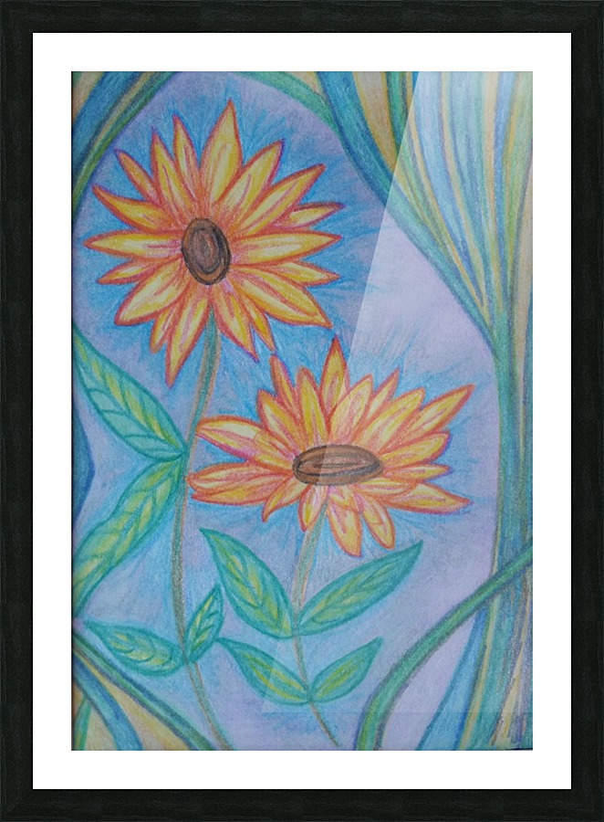 Sunflowers Picture Frame print