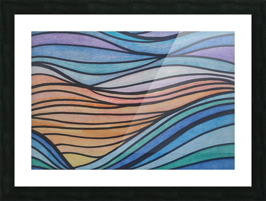 TealTide Picture Frame print