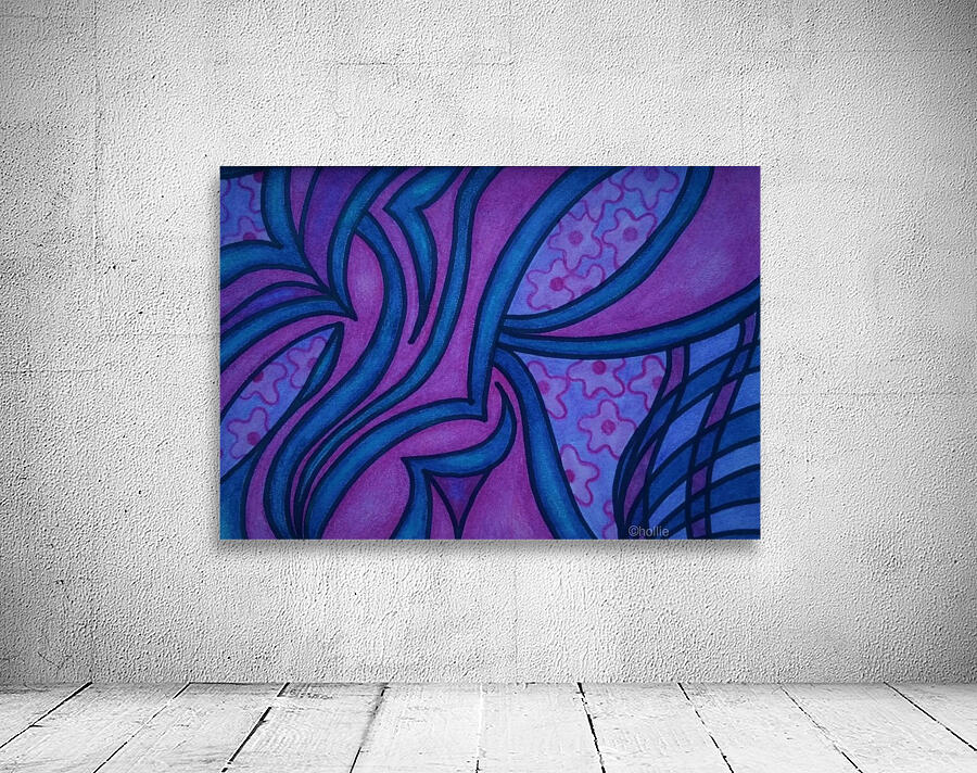 Raspberry and Blueberry Wall Preview